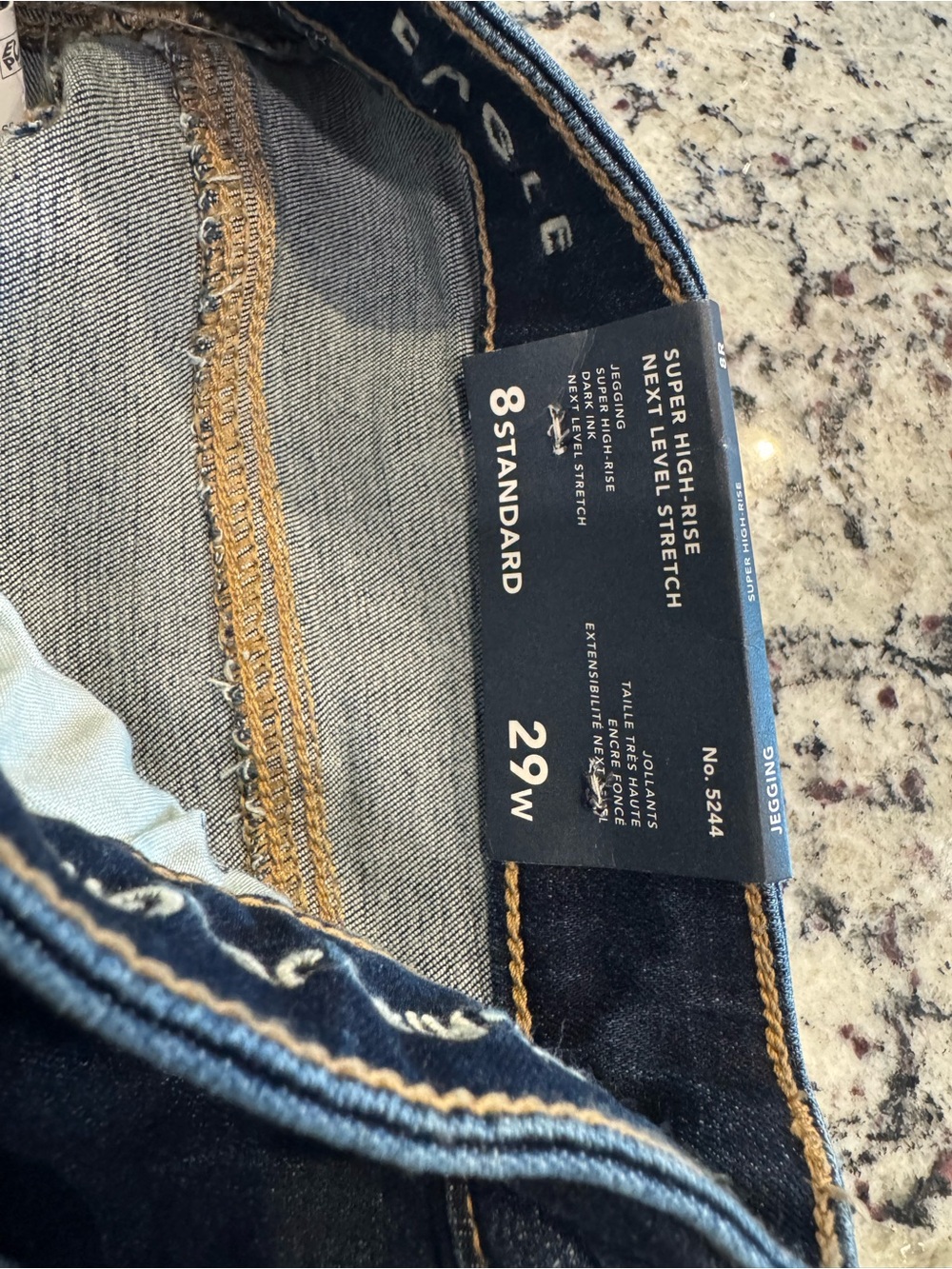 American Eagle Outfitters Indigo Skinny Jeggings - Picture 2 of 2